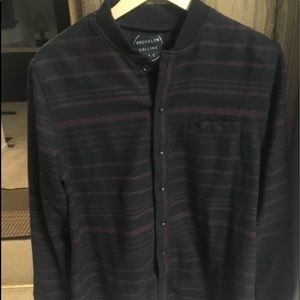 Button Down Striped Shirt